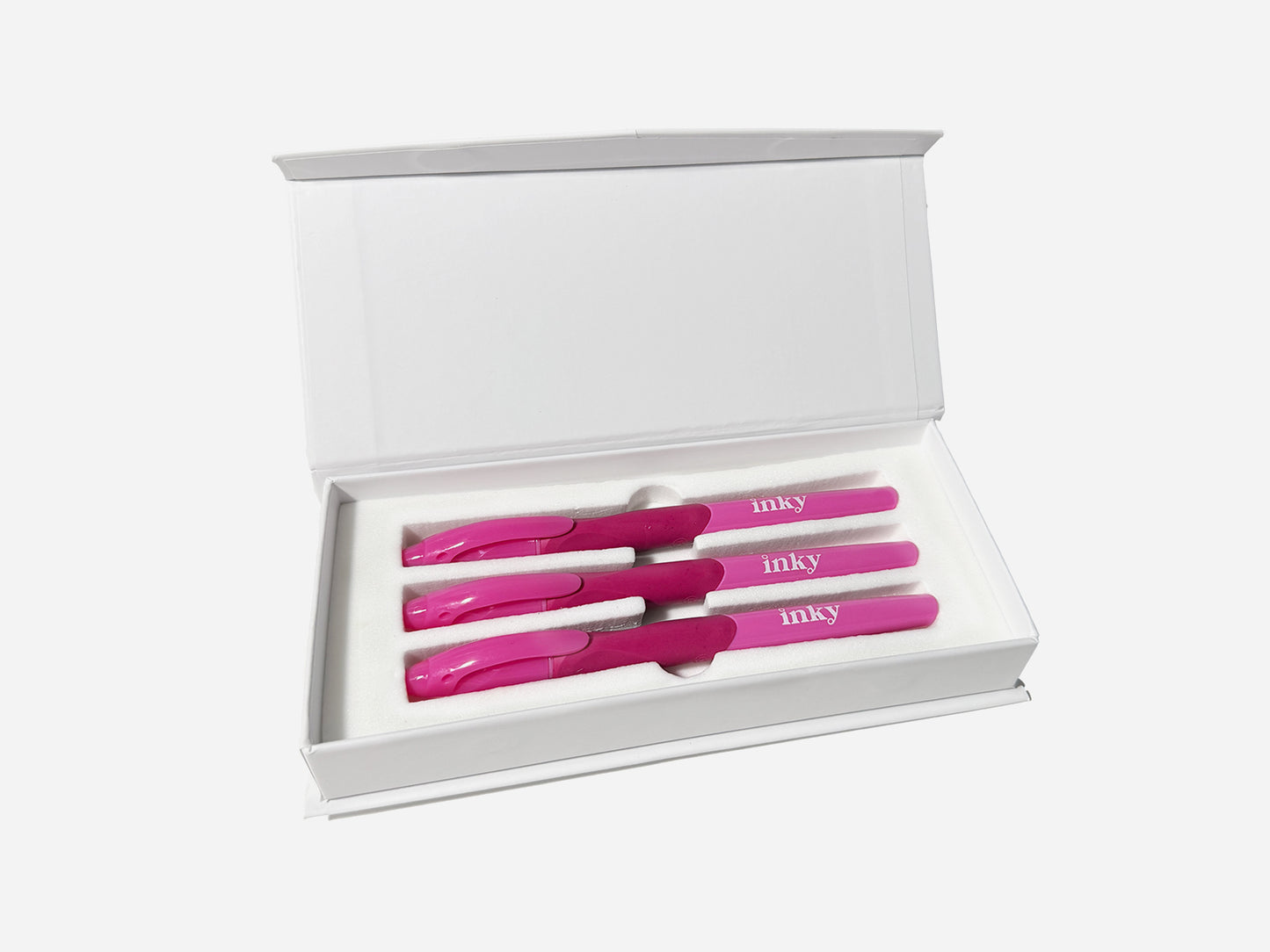 Raspberry Blush: Erasable Pen Box